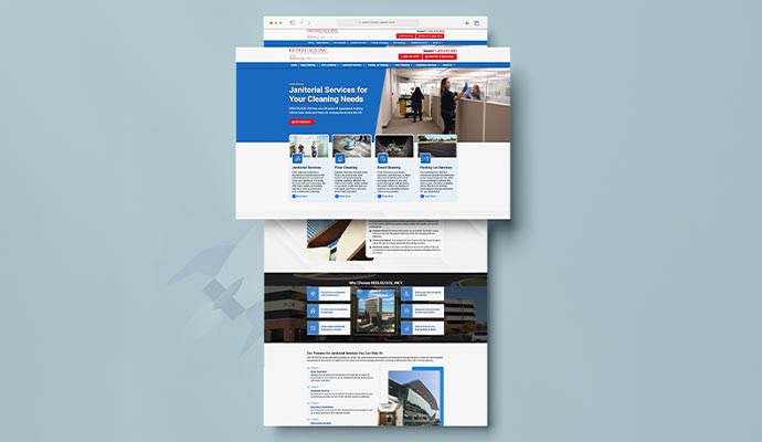 REDLEE/SCS, INC Alabama website mockup